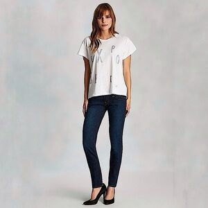 True Religion Dark Wash Julie Skinny Jeans Vintage Size 28